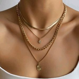 Layered Gold Necklace